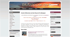 Desktop Screenshot of blutzapper.de